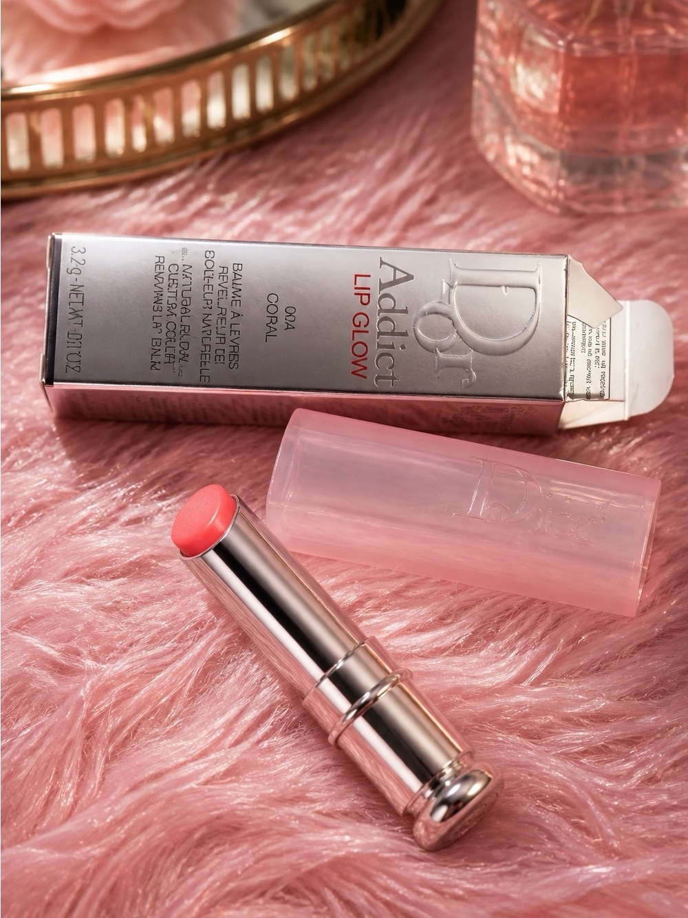 Dior Addict Lip Glow Balm — Coral Pink